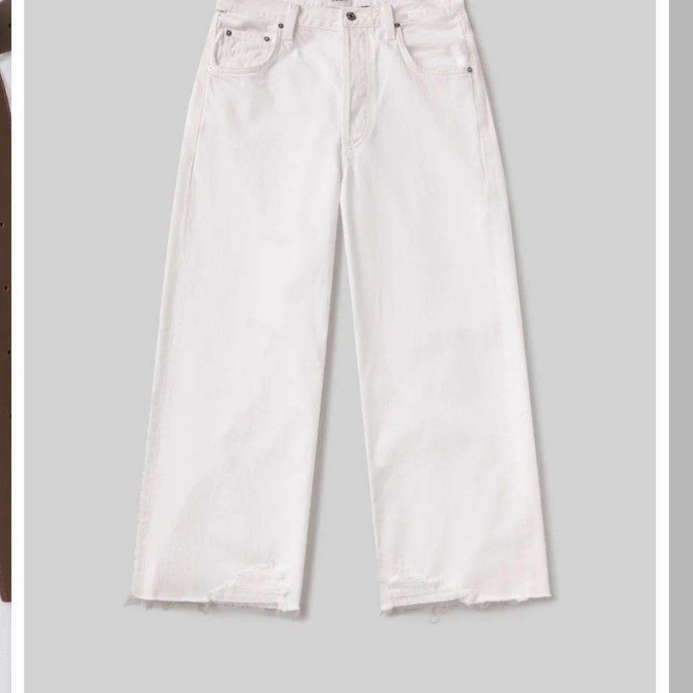 Citizens Of Humanity Ayla Raw Hem Crop NWT - Picture 7 of 9